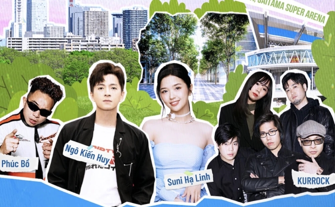 Sự kiện âm nhạc Việt tại Nhật